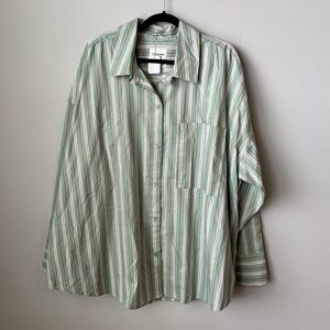 Abercrombie oversized button up